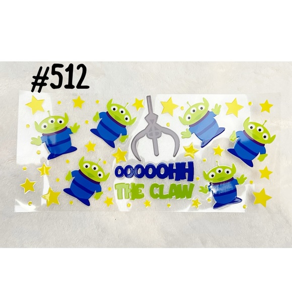 UV DTF Wrap Sticker Bundle of 4 Sheets Winnie the Pooh Toy Story Hello Kitty - Picture 4 of 5